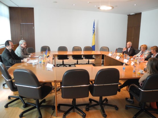 Zamjenici predsjedavajućeg Predstavničkog i Doma naroda Parlamentarne skupštine BiH Šefik Džaferović i Safet Softić razgovarali sa delegacijom njemačkog Bundestaga 